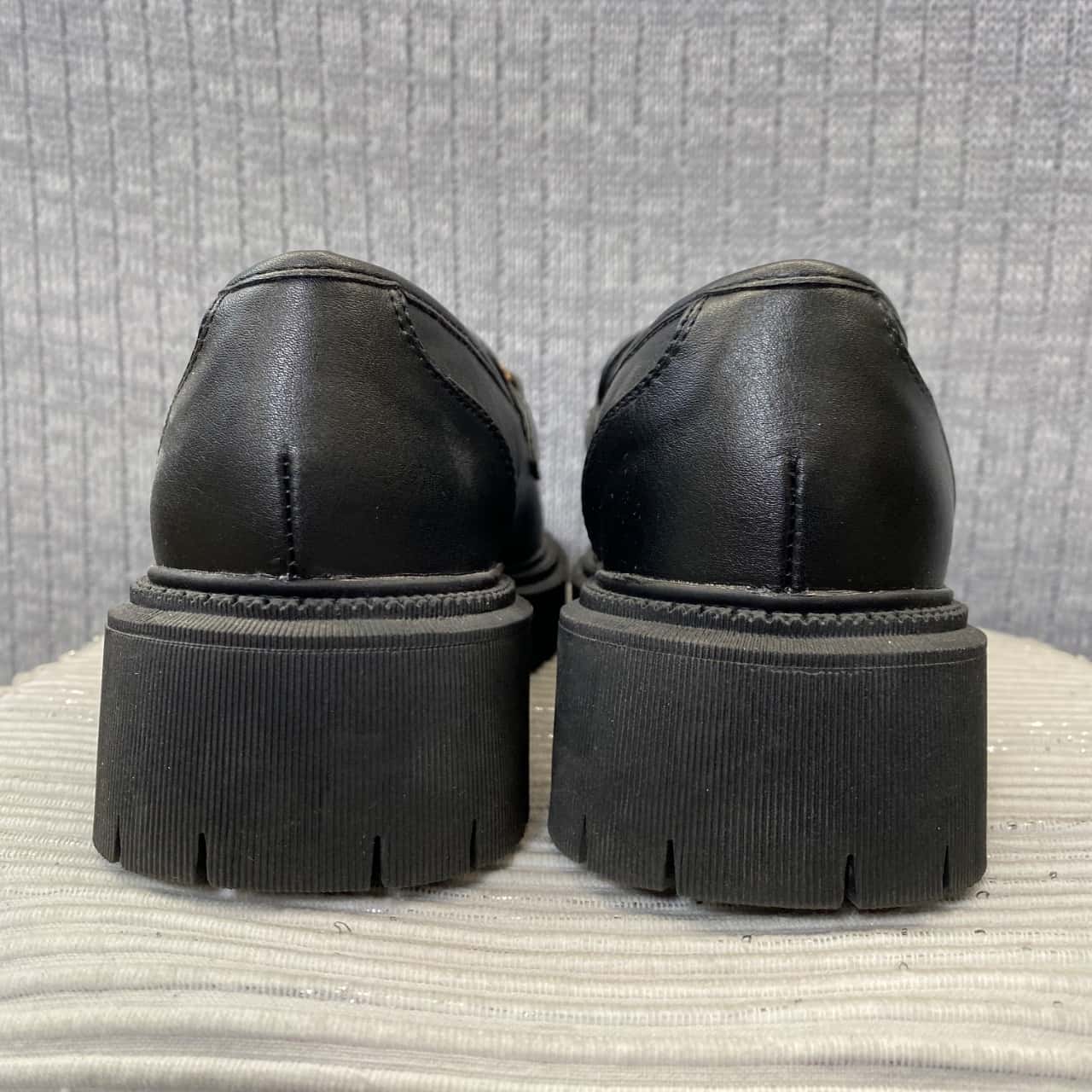 Women's Therapy Size 8 Black 'Extra' Chunky Loafers