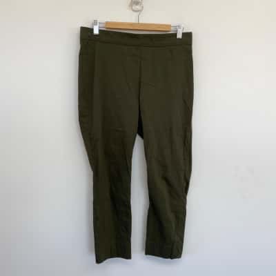 Foil Clothing Dark Green Pants  Size 12 