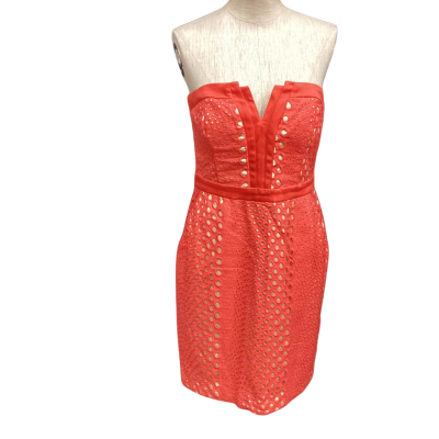Warehouse  Size 12 Sleeveless Dress  Coral 