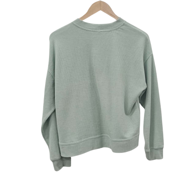 Kookai Womens  Size 0 Long Sleeve Top Green 