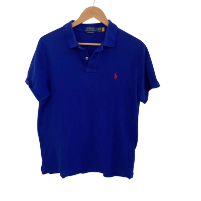 Polo Ralph Lauren Mens  Size L Short Sleeve Shirt Blue 