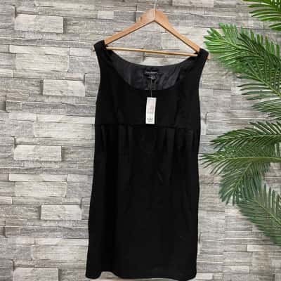 Luca & marc Womens  Size 14 Midi Dress Black  