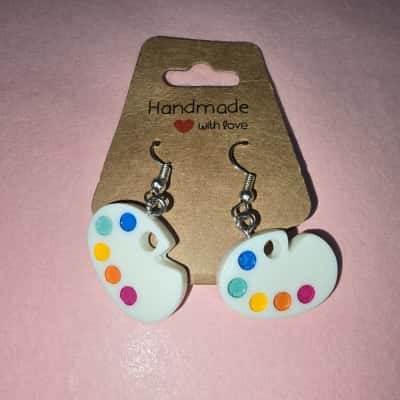 Womens Paint Earrings