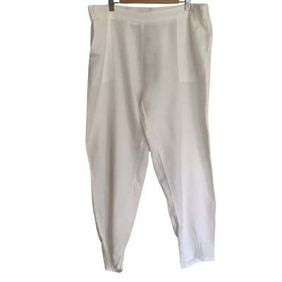 BNWT**Gordon Smith  Lino Tapered Pant.  White. Size 20 
