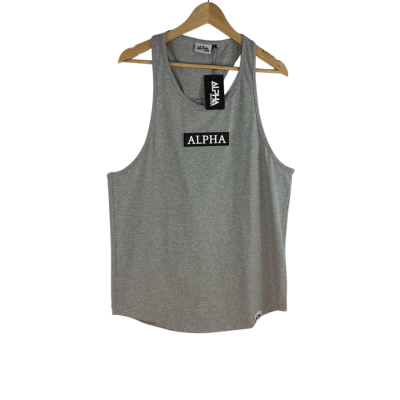 Alpha Wear - Light Grey T-Back Stringer (Size L)