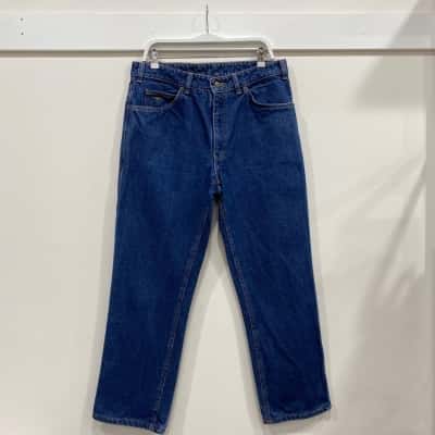 R.M. Williams Men's  Size 36 Straight Leg Jeans Navy