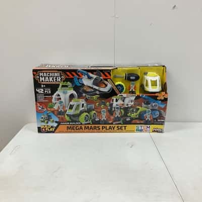 Machine Maker Construction Set Mega Mars Playset