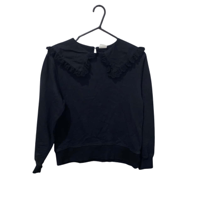 Zara Kids Black Collared Jumper Size 11 / 12 