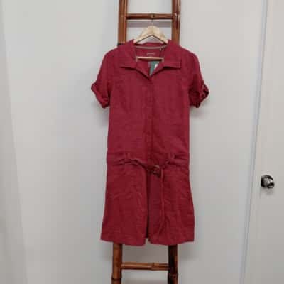 Kathmandu High Vista Travel Dress Garnet Size 14 BNWT