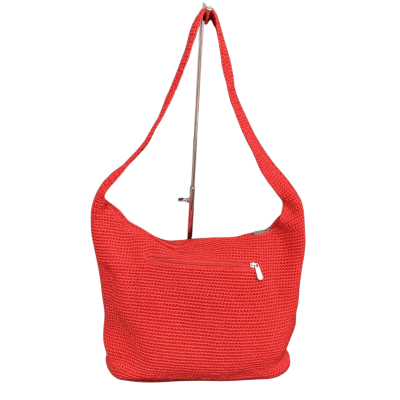  The Sak Crochet Tote Bag Red 