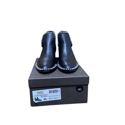 UGG Womens Black  / Silver  ankle boots