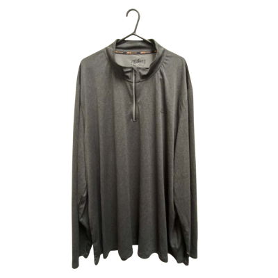 Johnny Bigg Mens  Size XXXXXXXXL Front Zipper Grey 