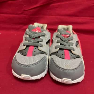Nike Huarache Toddlers Sneakers  Size UK 4.5 / US 5C Grey / Pink  