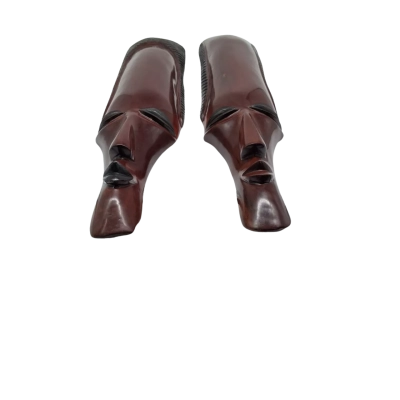 DECORATIVE TRADITIONAL TONGA TRIBAL MASKS CRAFTED ACROSS PARTS OF  ZIMBABWE  AND ZAMBIA 