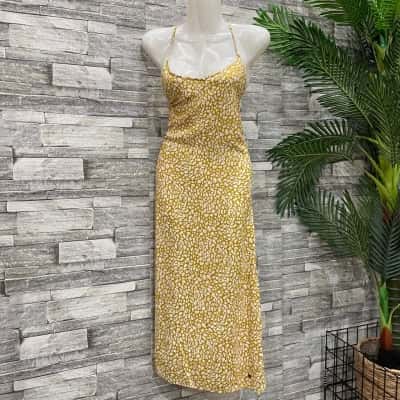 Roxy Womens  Size 20 / XL Midi Dress Pink  / Yellow 