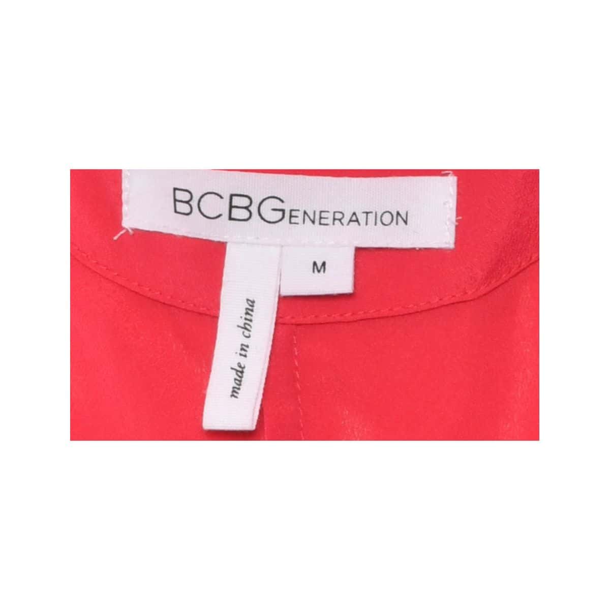 BCB Generation Womens Size L V-neck Singlet Pink