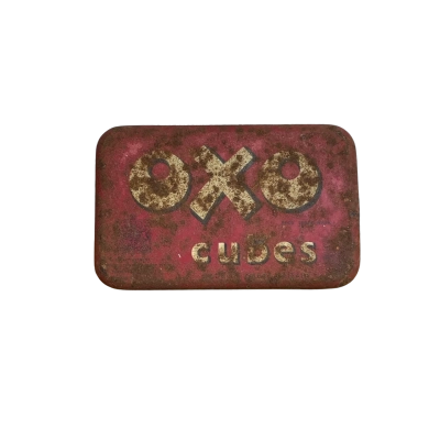 Vintage Oxo Cube Tin