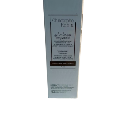 Christophe Robin - Temporary Colour Gel (DARK CHESTNUT)