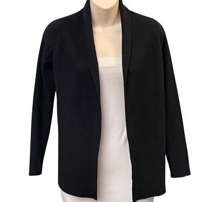 David Lawrence Women’s Size M Cardigan Black  