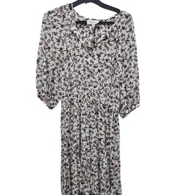 Women's Witchery Mini Dress Size 8 Floral / White 