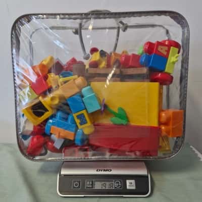 Mega Bloks Mixed Lot – Approx. 2kg Building Blocks & Special Pieces