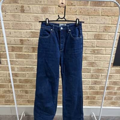 Wrangler Womens hi bells blue jeans  Size 8 