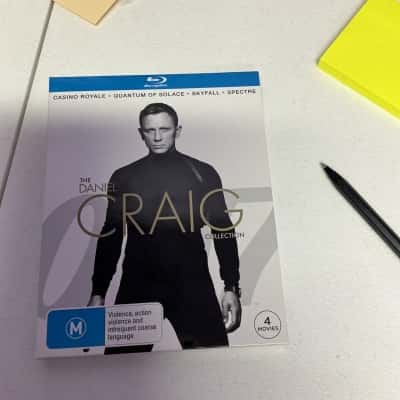 The Daniel Craig collection blu ray 4 movie box set 