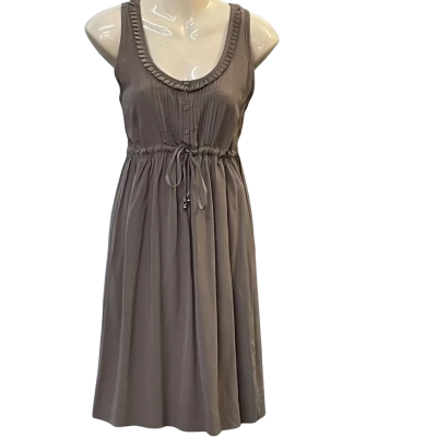 Witchery Womens  Size 8 Midi Dress / Sleeveless Dress  Grey 