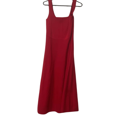 Womens Portmans Size M Red Sleeveless Dress