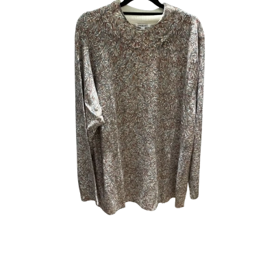 Damart Womens  Size 20 Crew Neck Floral Print Sweater