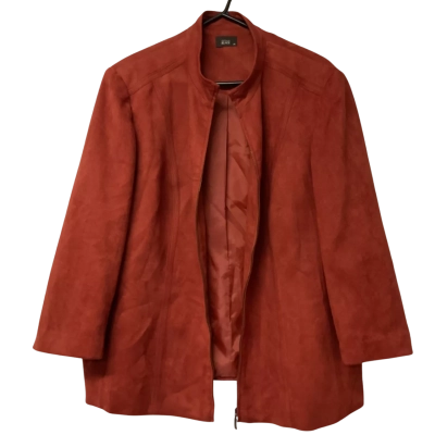  Susan Blake Size 20 Winter Jacket Burnt Orange 