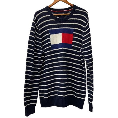 Tommy Hilfiger Cotton knitted Sweater Size XL