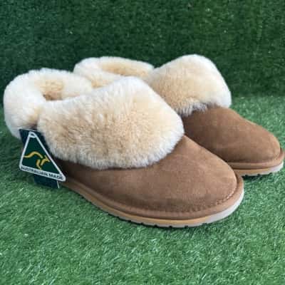 Emu Australia Women’s Chestnut Sheepskin Boots Size 10 