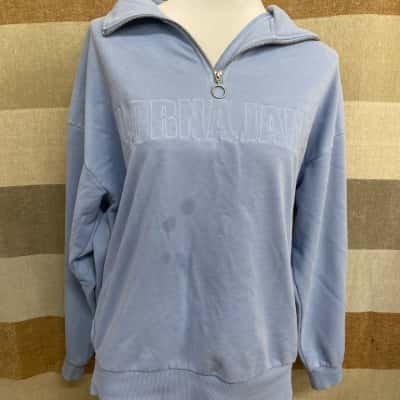 Lorna Jane Womens Jumper Size M Jumper Blue 
