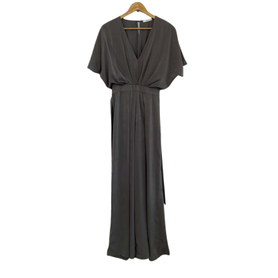 Sheike Womens  Size 10 Short Sleeve Jumpsuit / Wide Leg Jumpsuit Green / Teal 