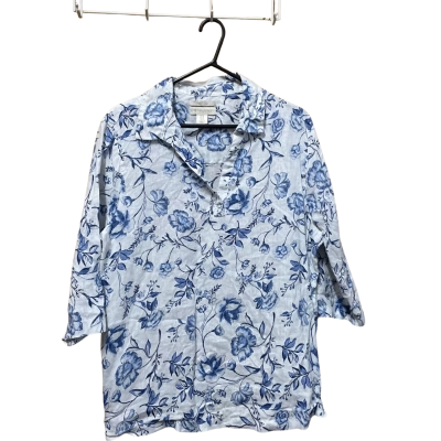 Cynthia Rowley Womens  Size 20 Blue / Floral / White 