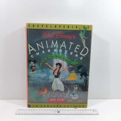 The Encyclopaedia Of Walt Disney's Animated Characters From Mickey to Aladdin Book PreOwned As Is 