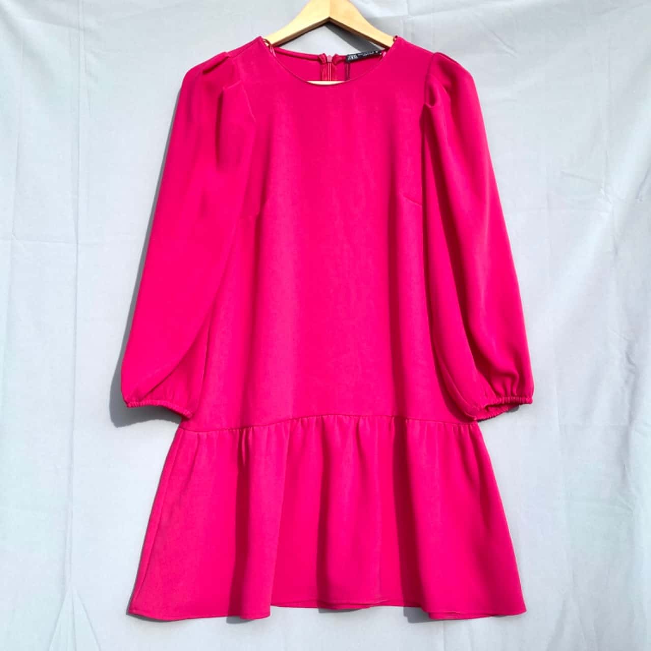pink linen midi dress Carrie Linen Midi Dress in Berry Pink  LabelRow