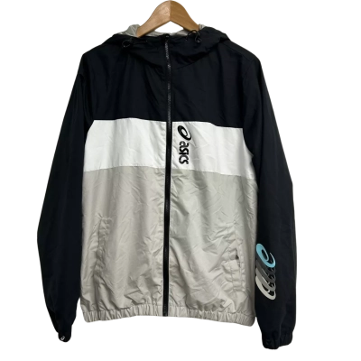 Asics Mens Size S Grey Jacket