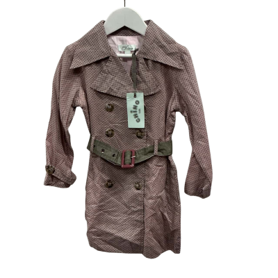 Chino Kids cotton lilac coat, Size 4 