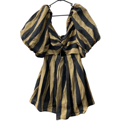 Sheike Womens  Size 6 black and dark beige Cocktail Dress 