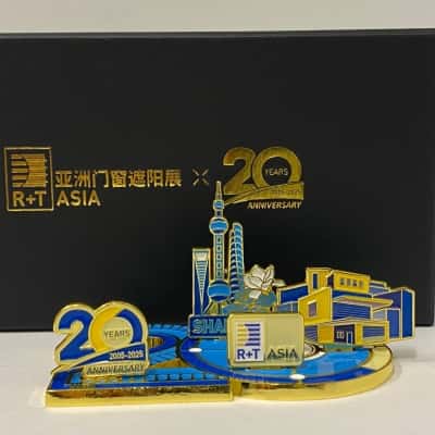 R+T ASIA Shanghai expo 20th Anniversary Standee set