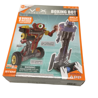 HEXBUG VEX Robotics Boxing Bot Remote Control Construction Kit - New In Box