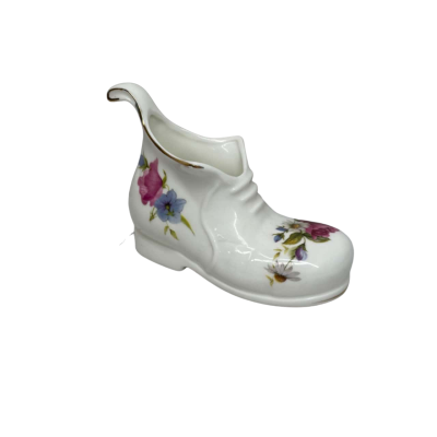 Vintage Floral Teapot With Rose Design