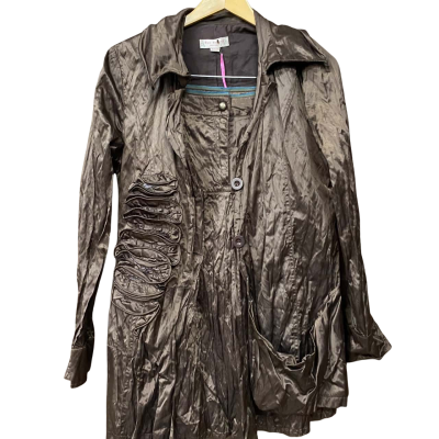 Boo Radley Womens Chocolate Brown Shirt & Skirt