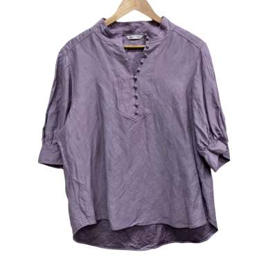 Country Road Lavender Puff Sleeve Blouse Size 16