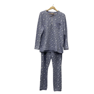  Womens  Size XL Blue / White Damart thermal