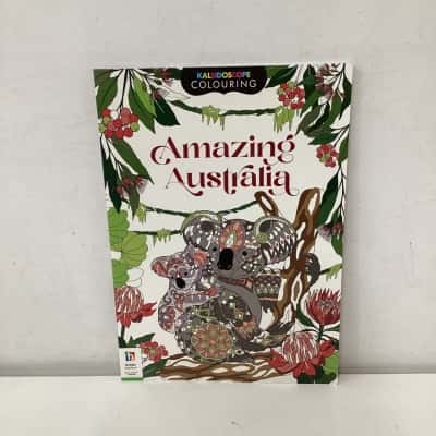 NEW - Amazing Australia colouring book