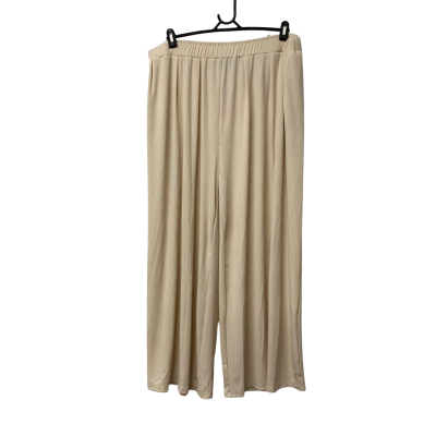  Womens Cider Size XXL Wide Leg Pants Cream 