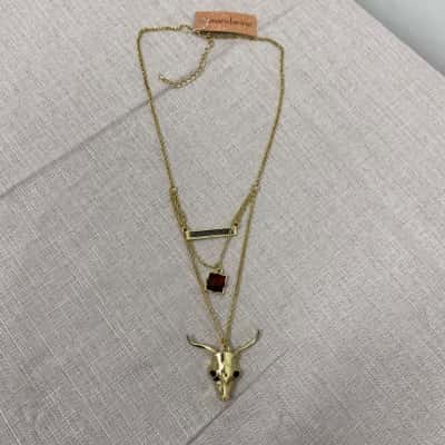 Amandarine Women's Necklace Bull BNWT